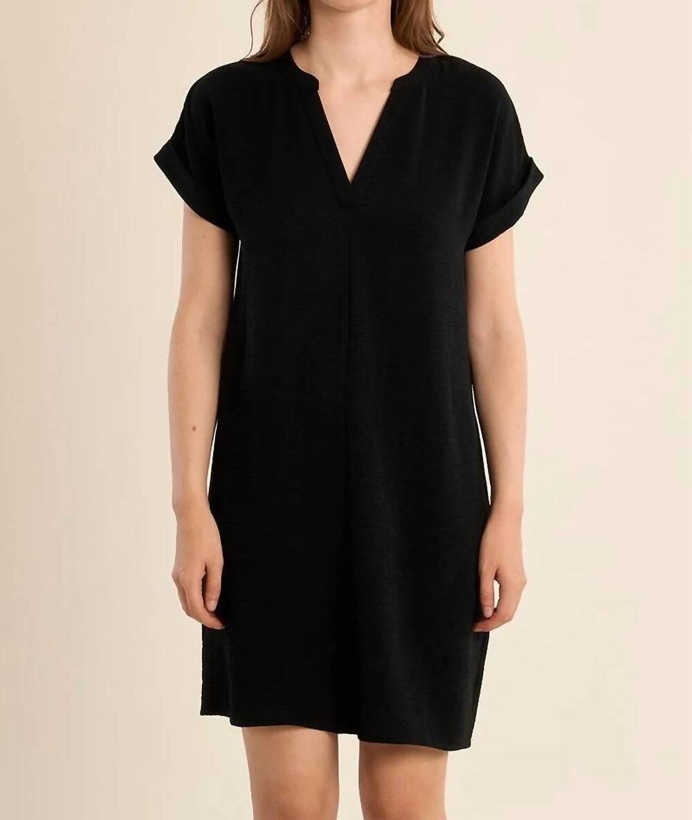 NEW MOLLY BRACKEN women's perfect dress in black